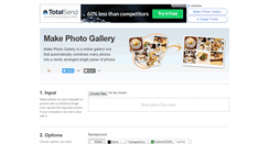 Desktop Screenshot of makephotogallery.net