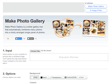 Tablet Screenshot of makephotogallery.net